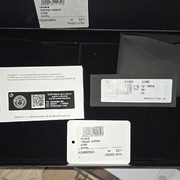 Versace Gold Earrings - Picture 5 of 5